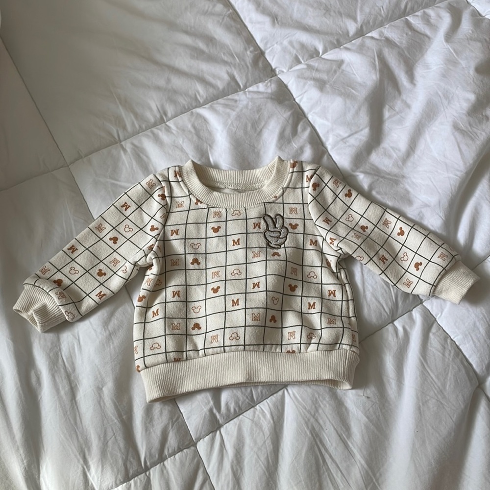 Newborn disney sweater